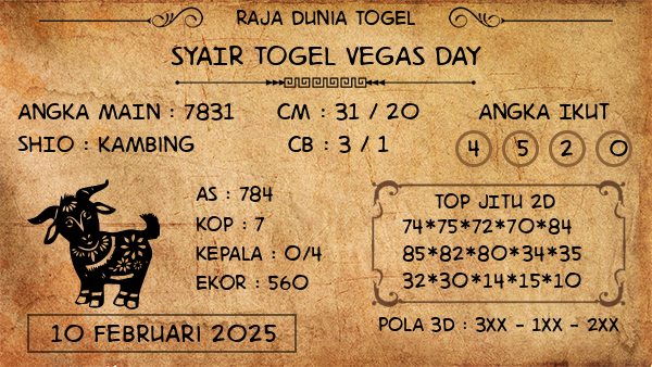 Prediksi Vegas Day