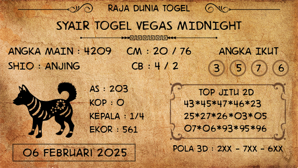 Prediksi Vegas Midnight