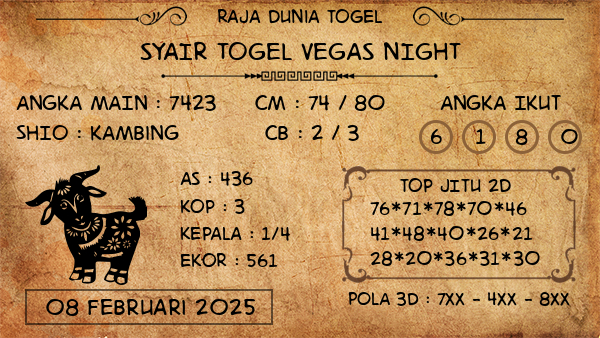 Prediksi Vegas Night